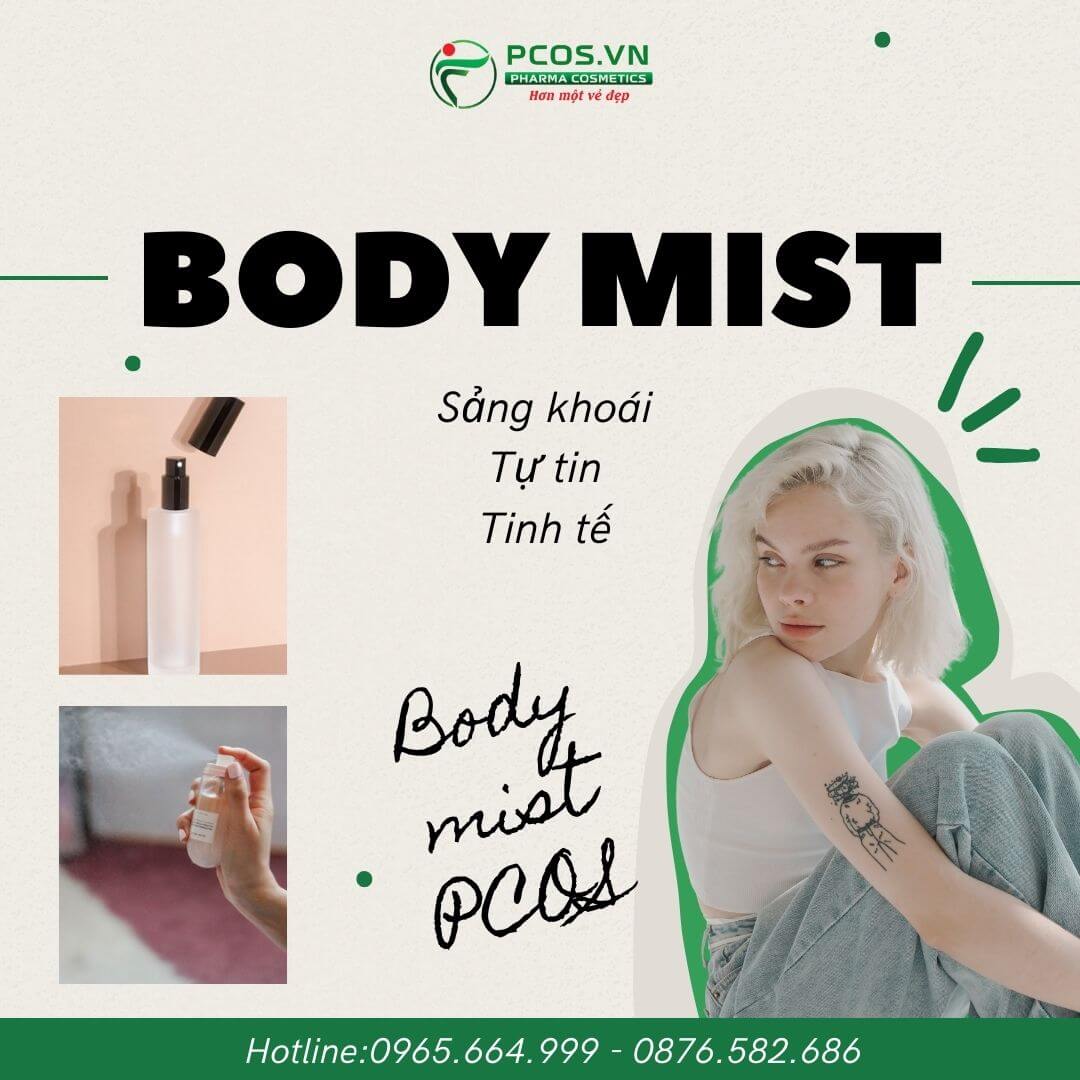 Body mist sang trọng tinh tế