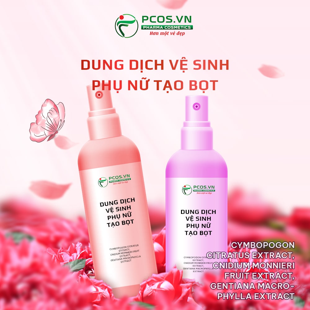 Gia công dung dịch vệ sinh phụ nữ tạo bọt