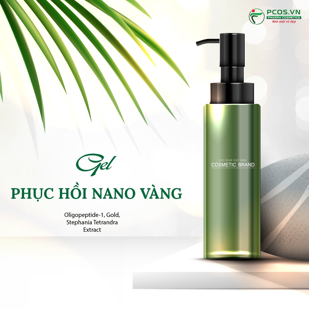 sản xuất gel phục hồi nana vàng