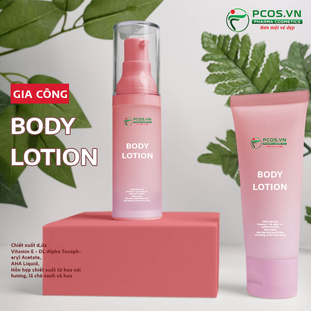 Gia công Body Lotion