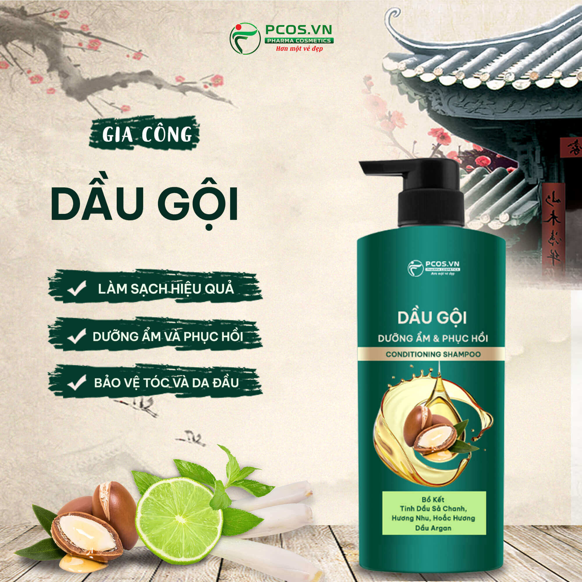 Gia công dầu gội