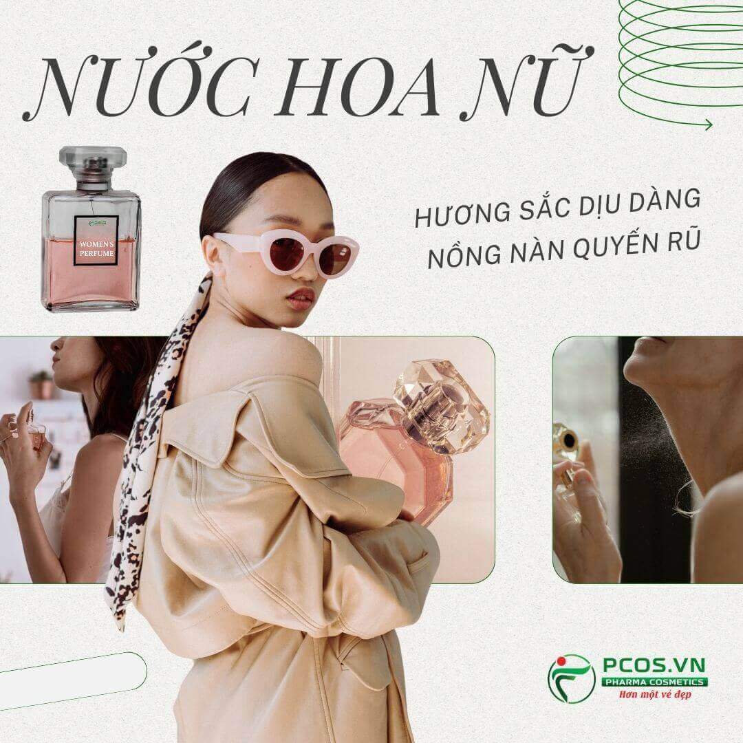 Gia công nước hoa nữ nồng nàn quyến rũ