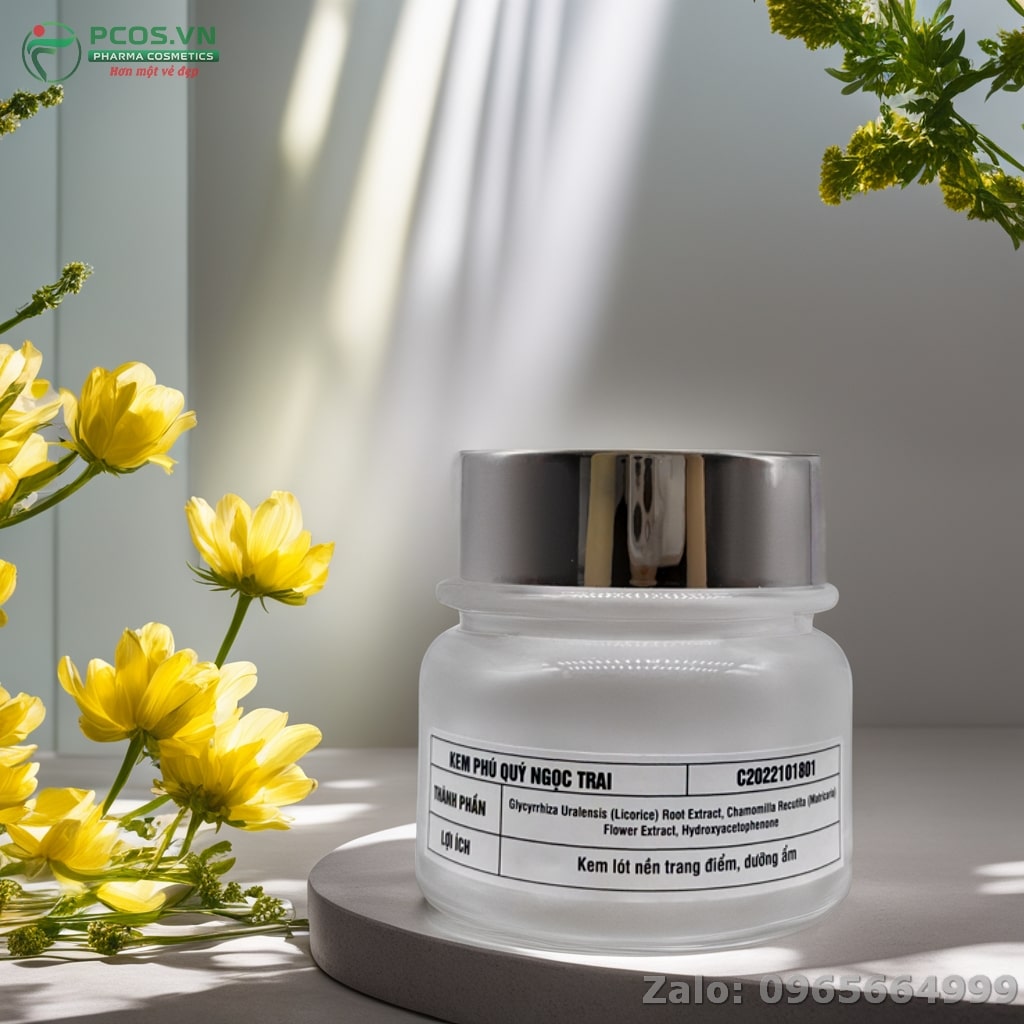 gia công sản xuất kem phú quý ngọc trai