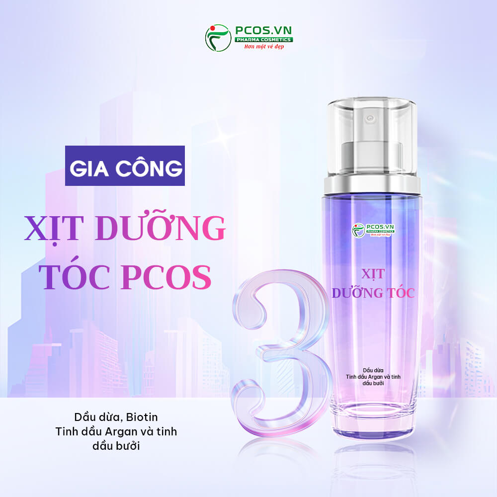 gia công xịt dưỡng tóc theo yêu cầu