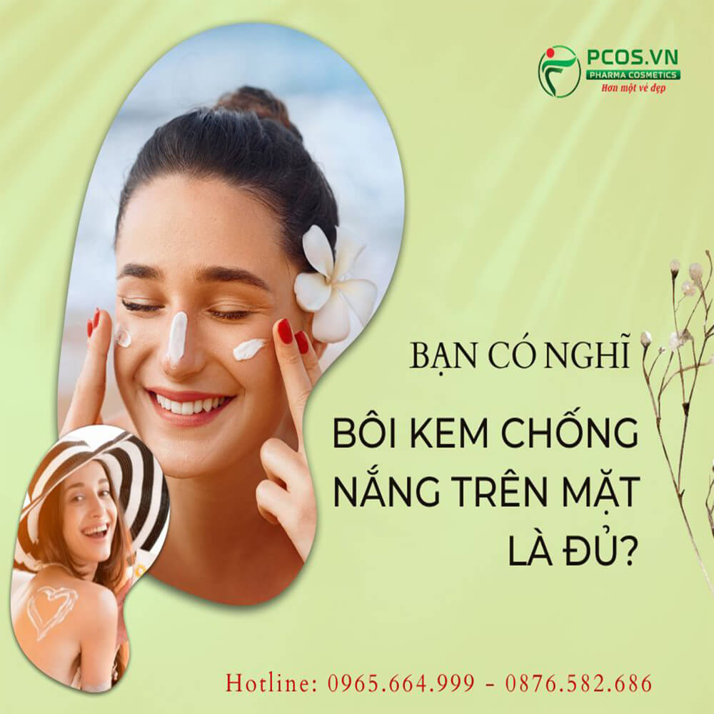 Kem chống nắng Body giúp chống UV