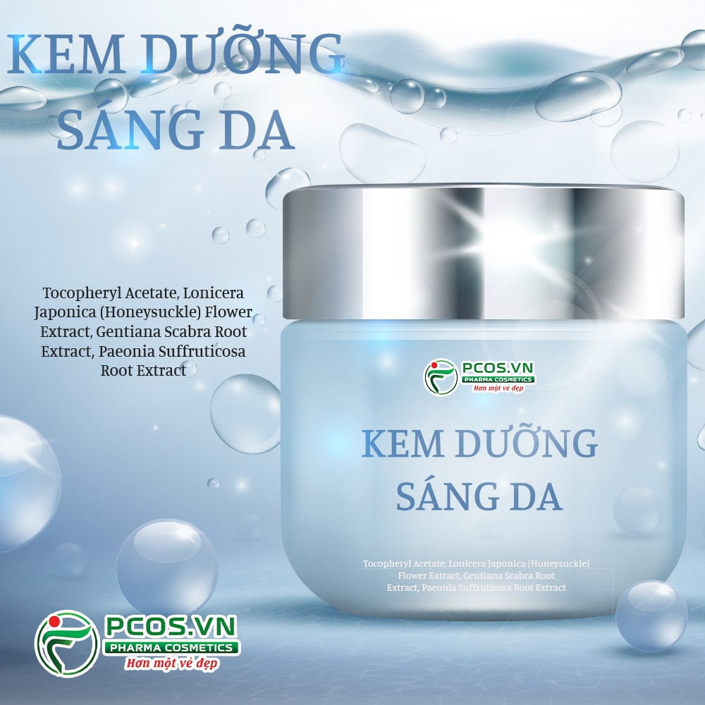 Gia công kem dưỡng sáng da