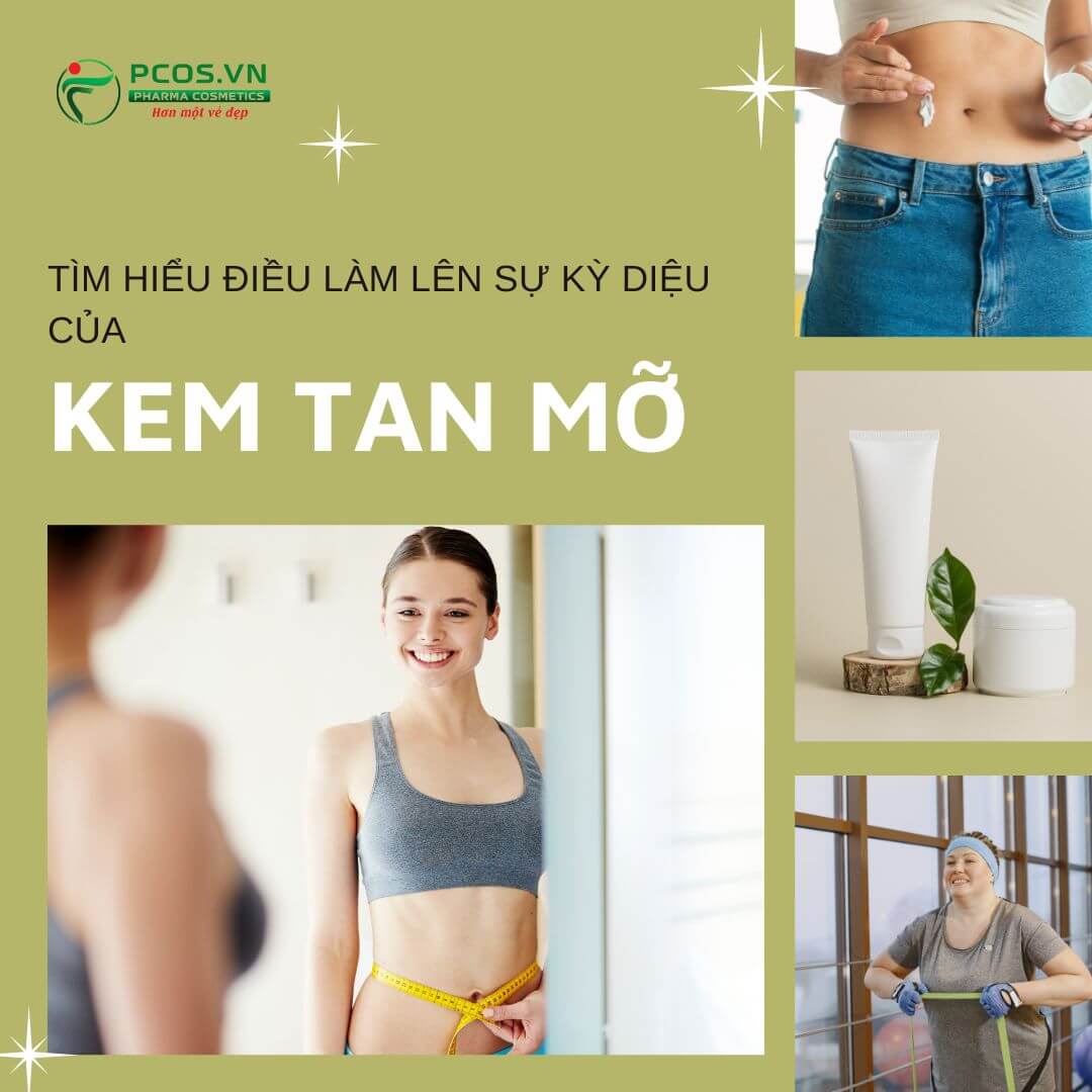 Kem tan mỡ bụng gia công theo công thức độc quyền