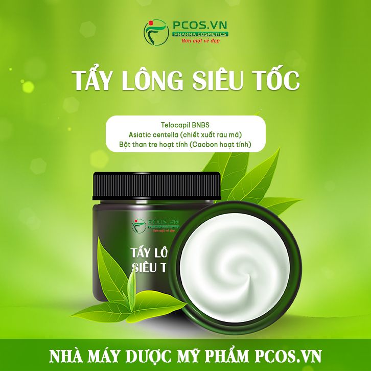 Kem tẩy lông siêu tốc