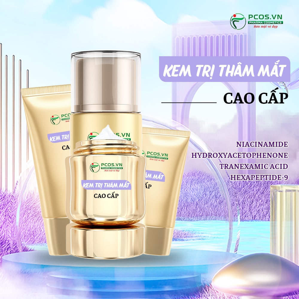 Gia công sản xuất kem trị thâm mắt cao cấp