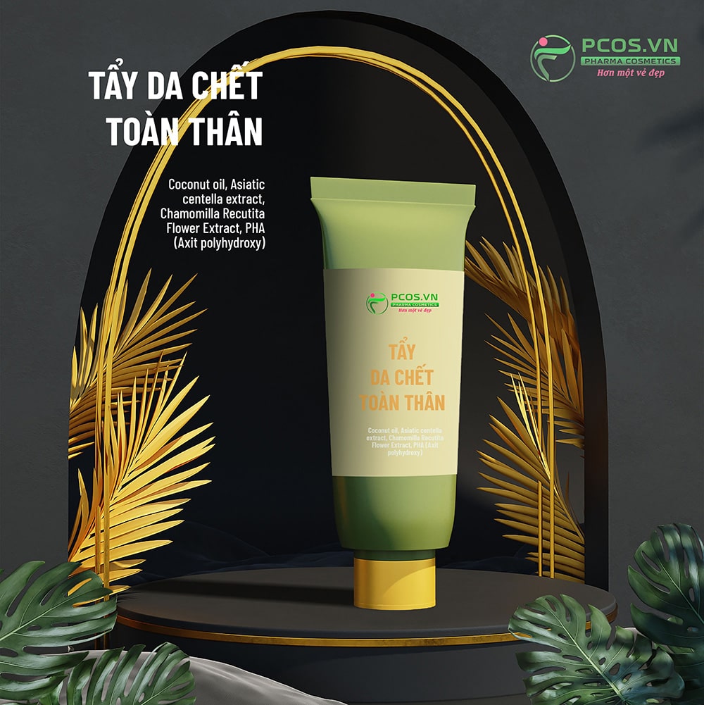 Sản xuất sản phẩm tẩy da chết toàn thân