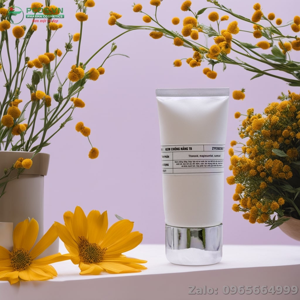 Sản xuất kem chống nắng lên tont cao cấp spf pa++++