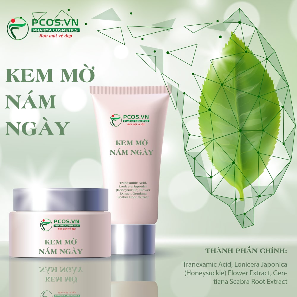 Sản xuất kem mờ nám ngày