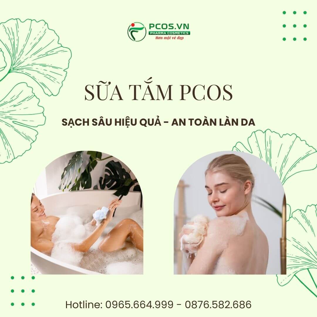Sửa tắm Pcos gia công làm sạch an toàn cho da