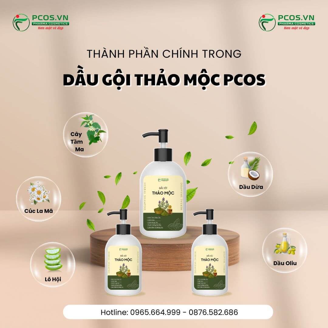 Thành phần của dầu gội thảo mộc
