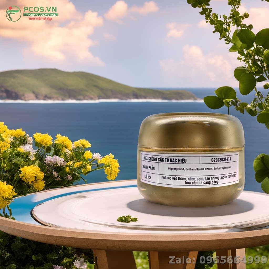 Thành phần Gel chống sắc tố đặc hiệu