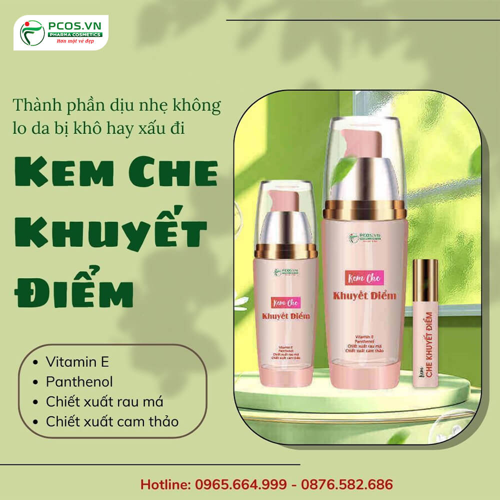 Thành phần trong kem che khuyết điểm pcos gia công