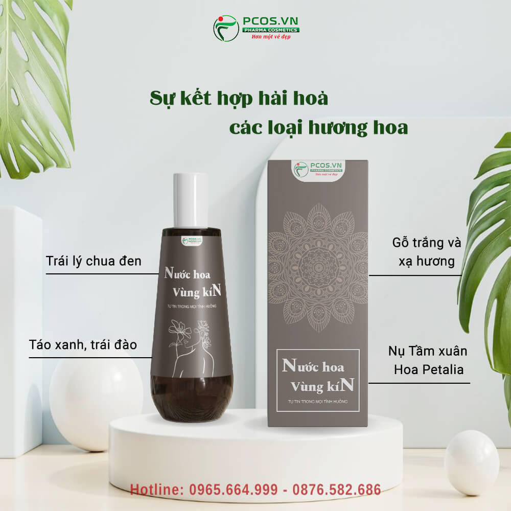 Thành phần trong nước hoa vùng kín