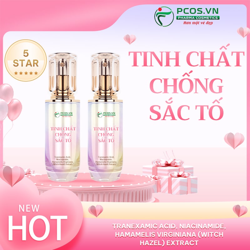 Gia công tinh chất chống sắc tố