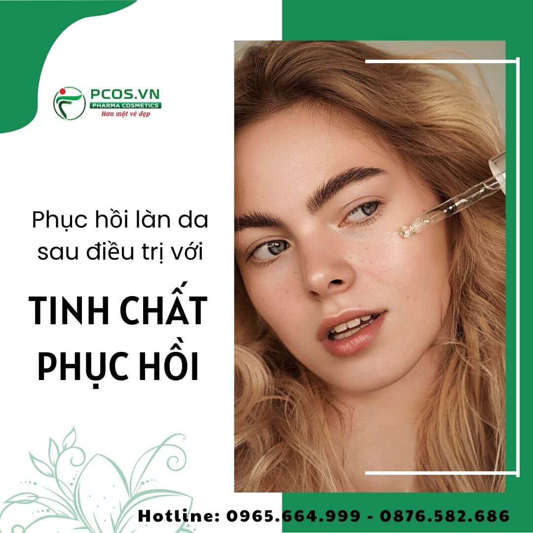 Tinh chất phục hồi da chắc khỏe - sản phẩm gia công