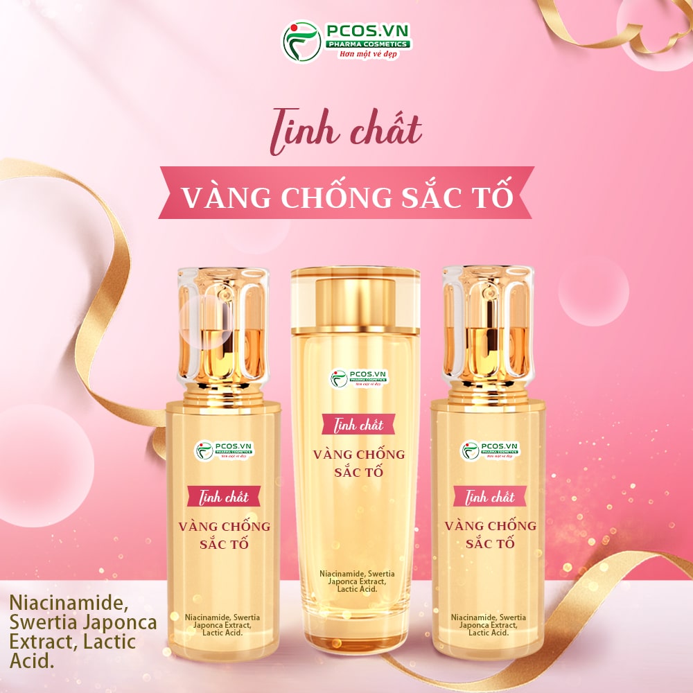 Tinh chất vàng chống sắc tố