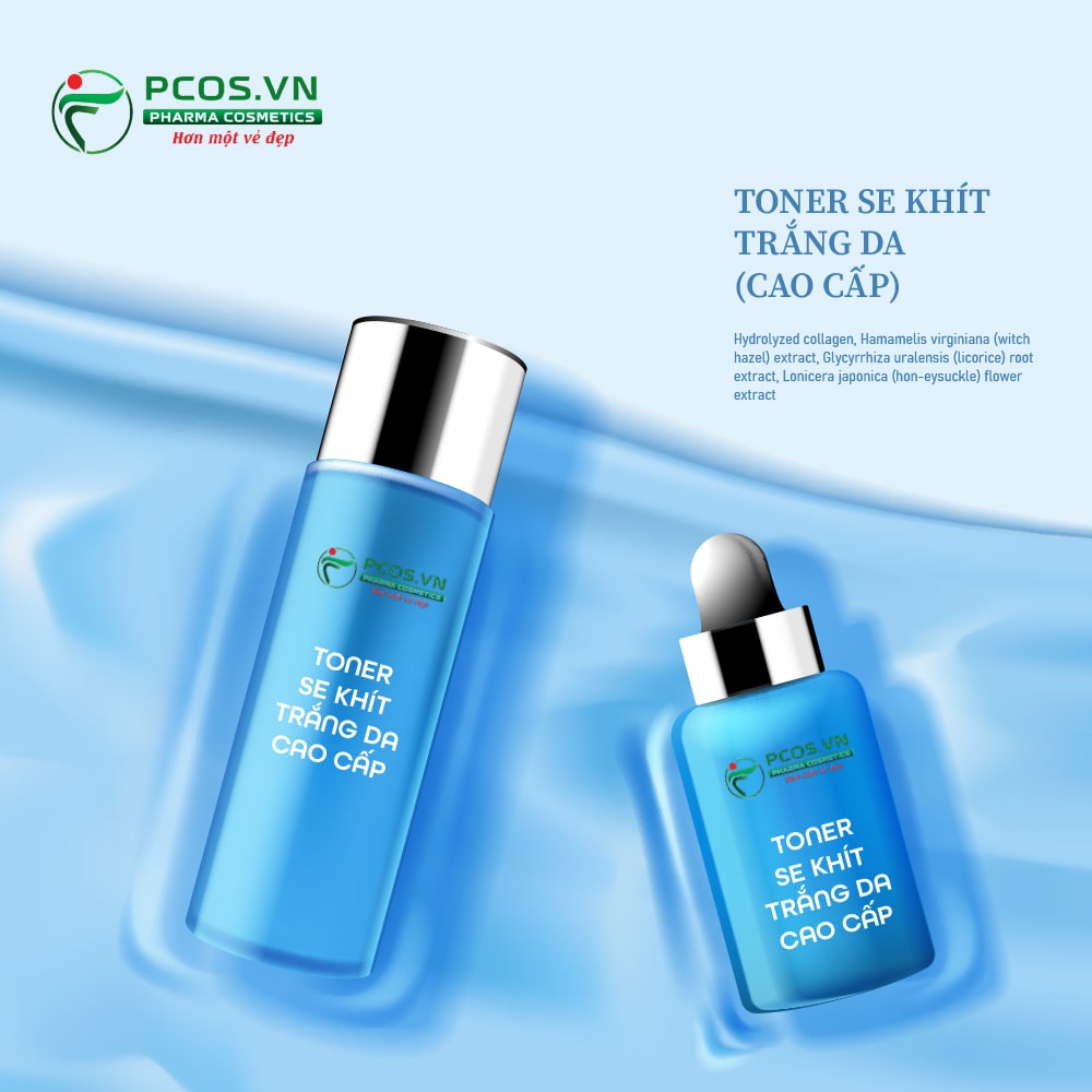 Gia công sản xuất Toner Se Khít Trắng Da Cao Cấp