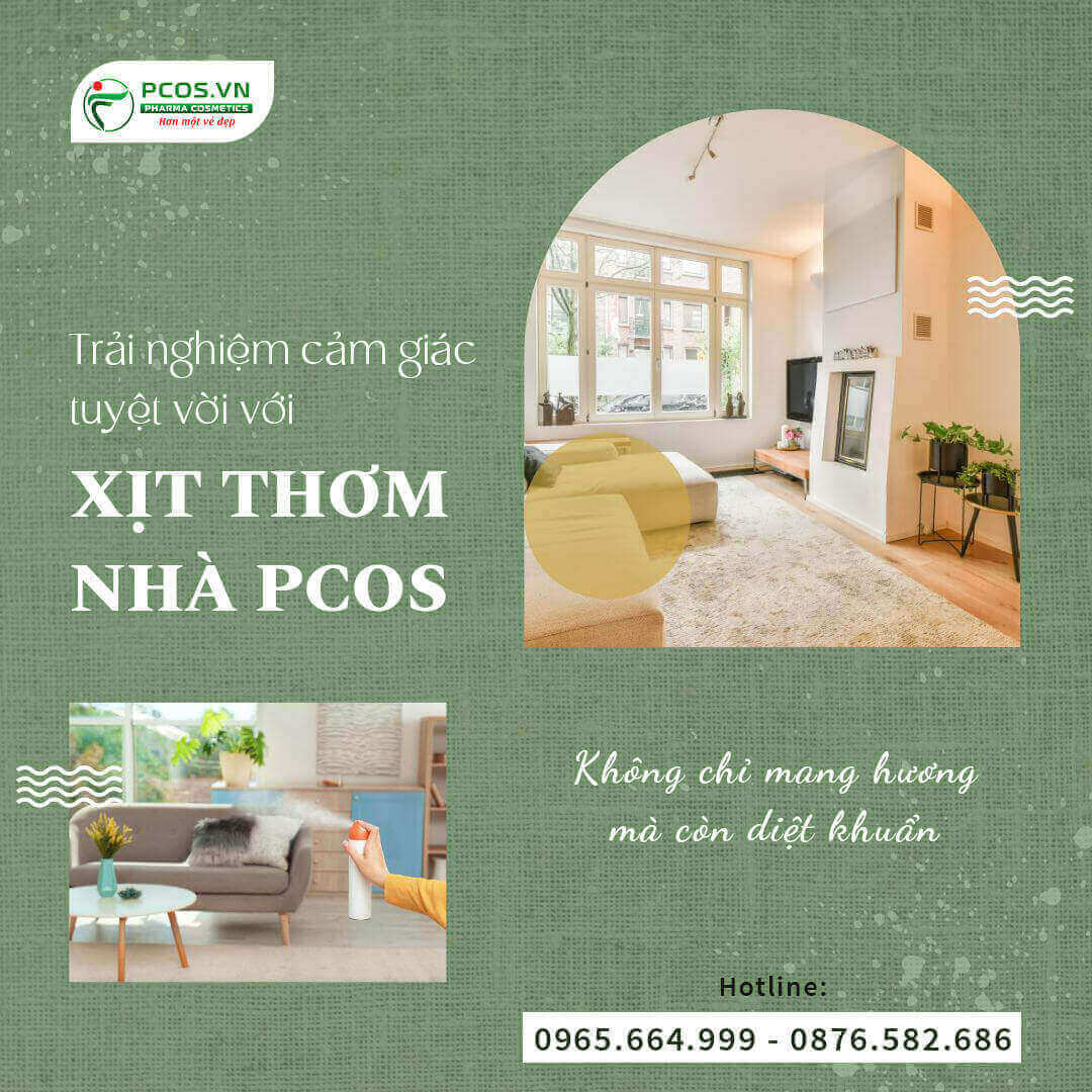 Xịt thơm nhà và khử khuẩn